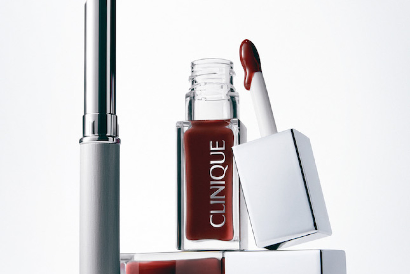 clinique makeup display