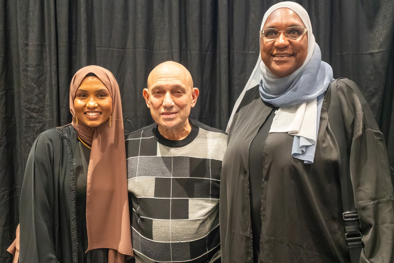 Andy with Jamad Finn