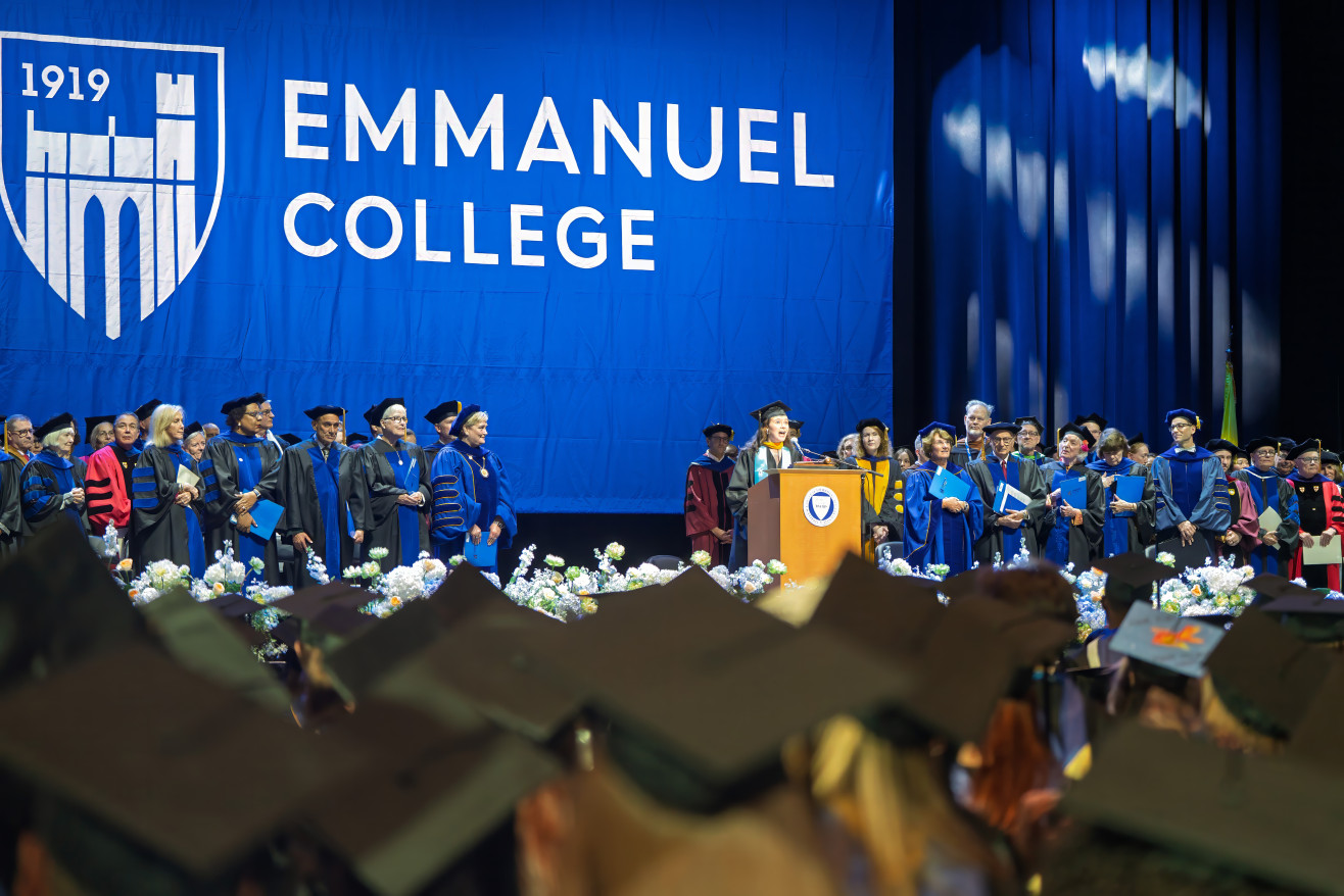 commencement stage
